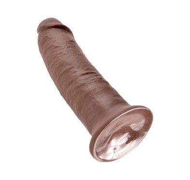 Dildo-COCK 10 INCH BROWN